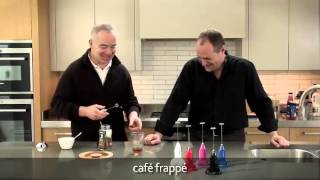 How to make a frappé coffee using an aerolatte milk frother [upl. by Adieno167]