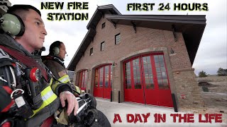 First 24 Hours in a New Fire Station  A Day in the Life [upl. by Anreval]